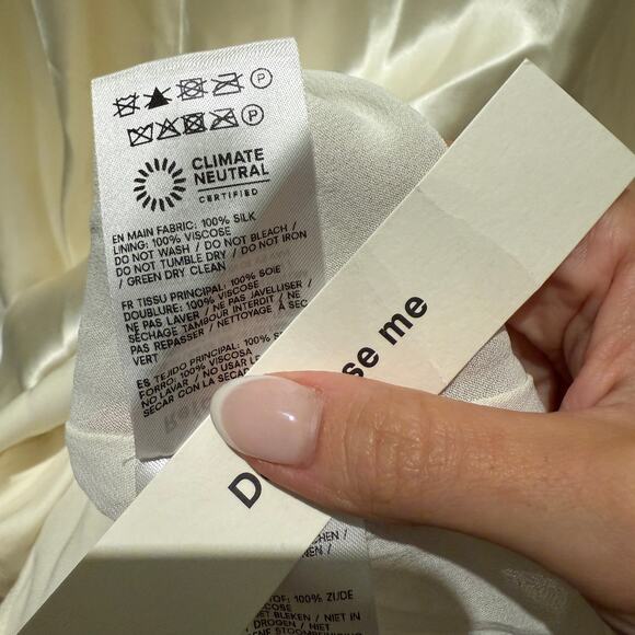 New Reformation Pernille Silk Dress - Picture 6 of 6